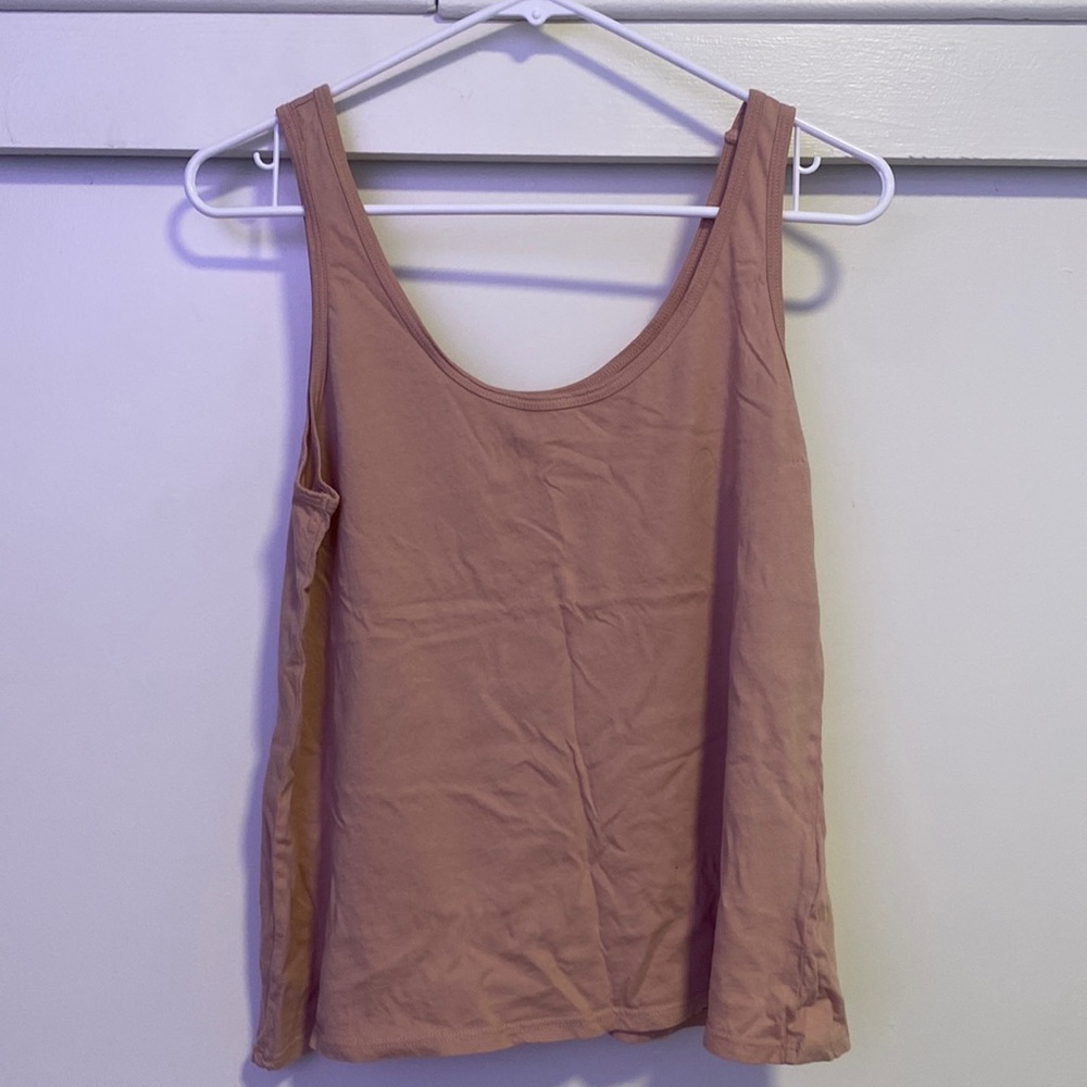 COPY - MATE the label tank in nude/tan.